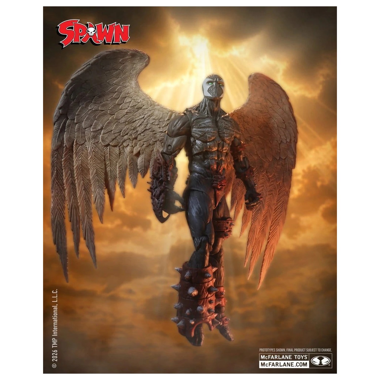 Spawn Spielzeug Actionfigur Wings of Redemption Spawn 23 cm Produktfoto
