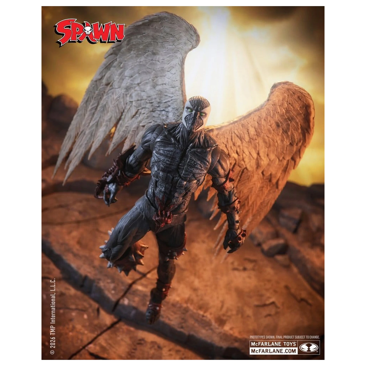 Spawn Spielzeug Actionfigur Wings of Redemption Spawn 23 cm Produktfoto