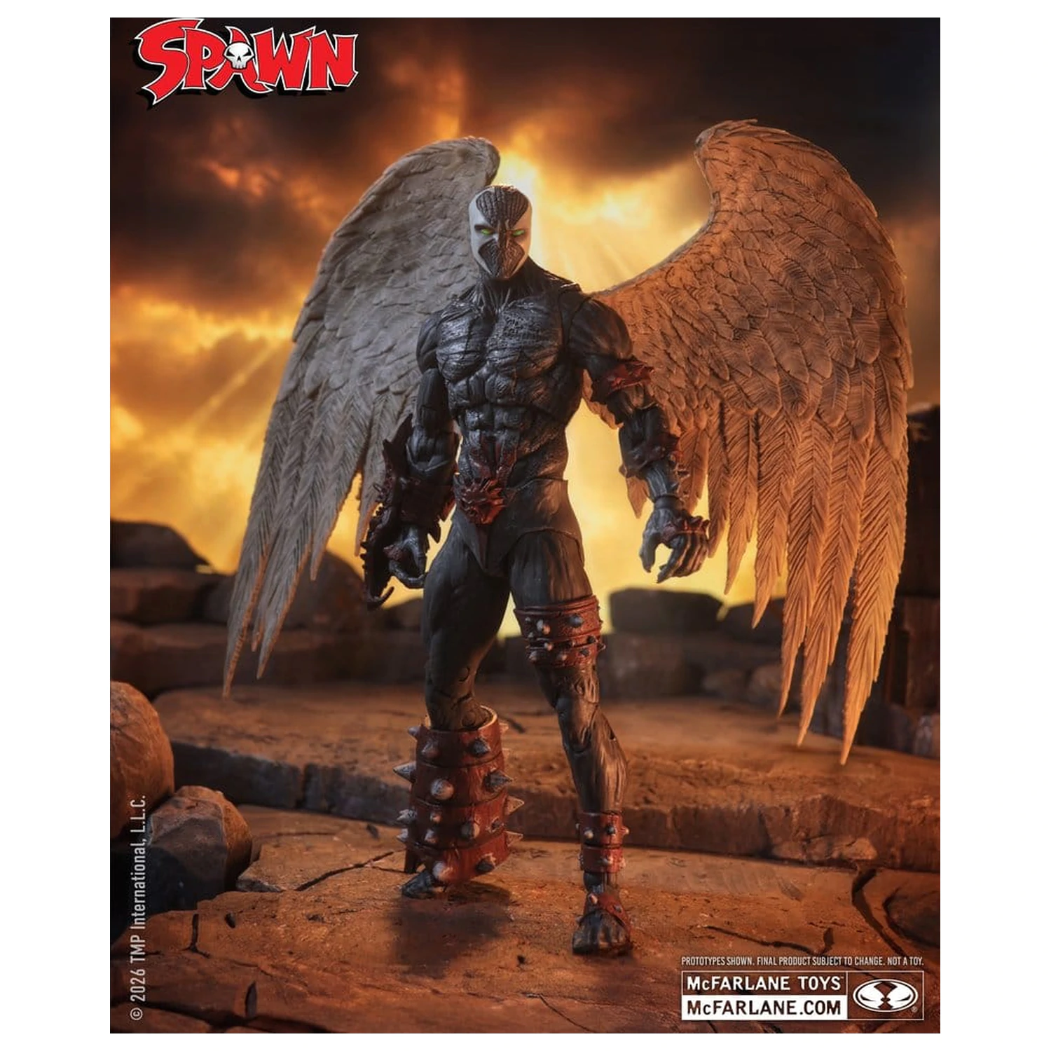 Spawn Spielzeug Actionfigur Wings of Redemption Spawn 23 cm Produktfoto