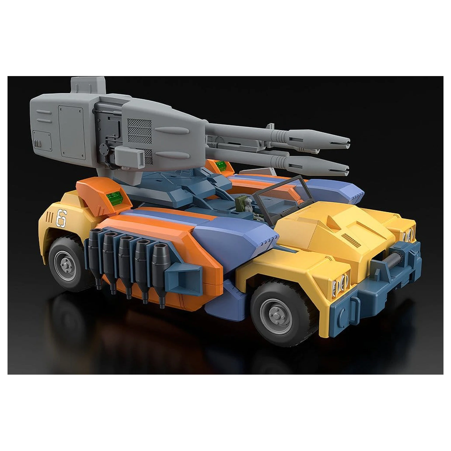 Special Armored Battalion Dorvack Moderoid Plastic Modellbausatz Mugen Calibur 17 cm Produktfoto