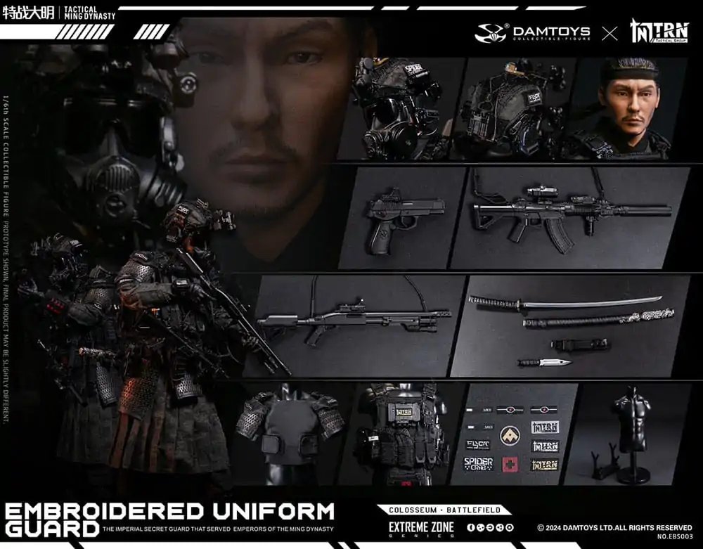 Special Warfare Ming Dynasty Extreme Zone Actionfigur 1/6 Jinyiwei 28 cm Produktfoto