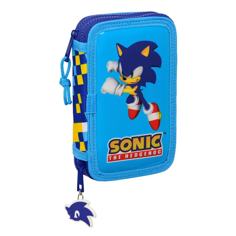 Speed Sonic The Hedgehog Doppeltes Mäppchen 28St termékfotó