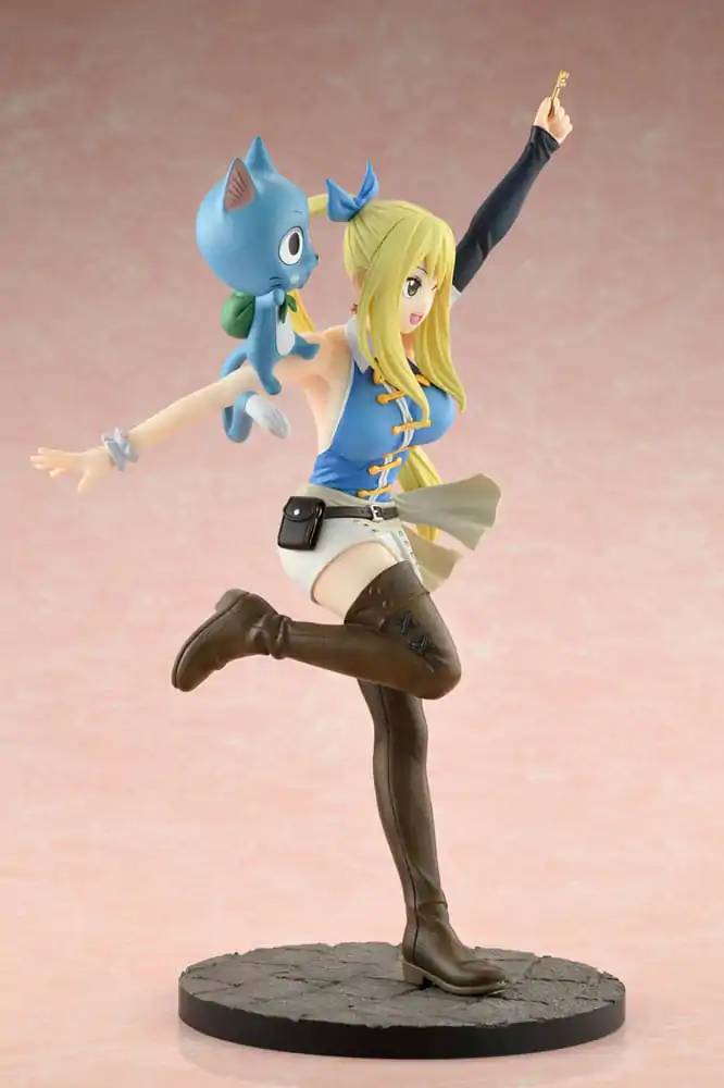 Fairy Tail PVC-Statue 1/8 Lucy Heartfilia Wink Ver. 23 cm Produktfoto