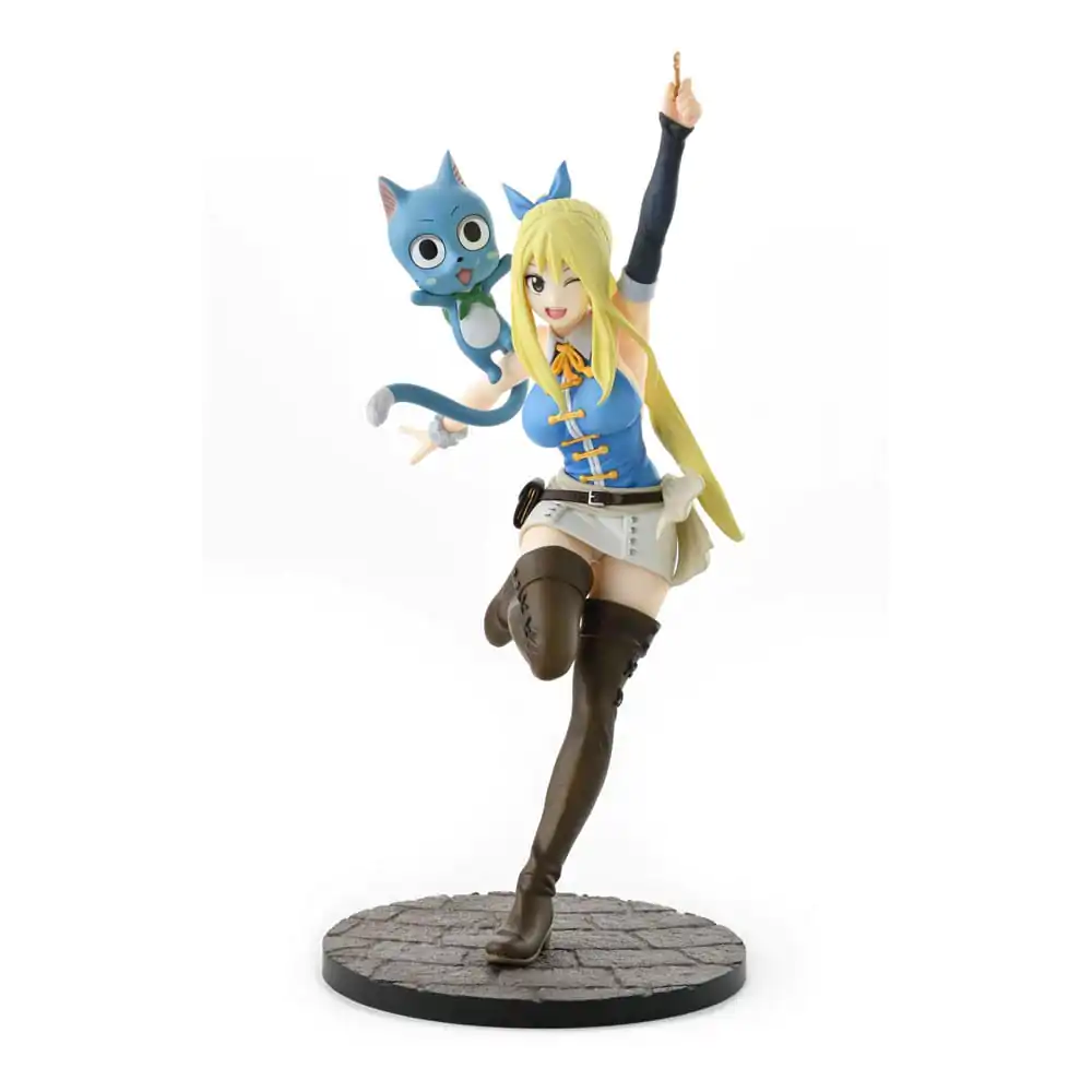 Fairy Tail PVC-Statue 1/8 Lucy Heartfilia Wink Ver. 23 cm Produktfoto