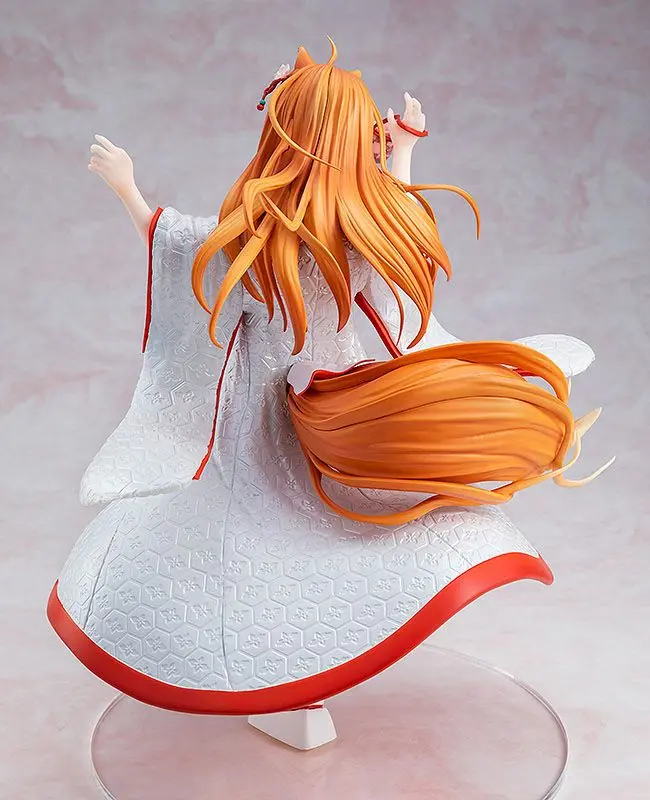 Spice and Wolf PVC Statue 1/7 Wise Wolf Holo Wedding Kimono Ver. 26 cm termékfotó