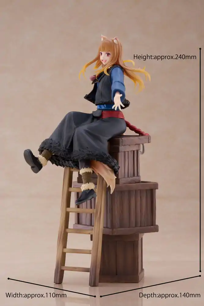 Spice and Wolf: Merchant Meets The Wise Wolf Dressta PVC Statue Holo 24 cm termékfotó