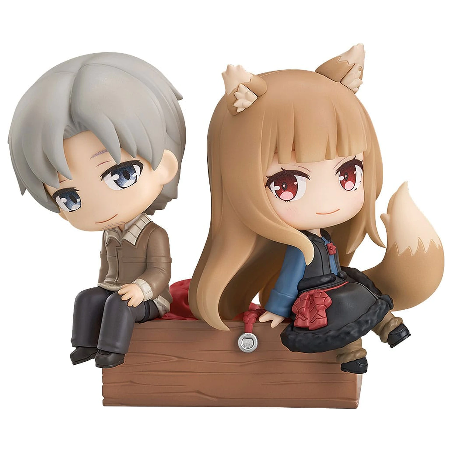 Spice and Wolf: Merchant Meets the Wise Wolf Mini Memory Mini Figur Lawrence & Holo 8 cm Produktfoto