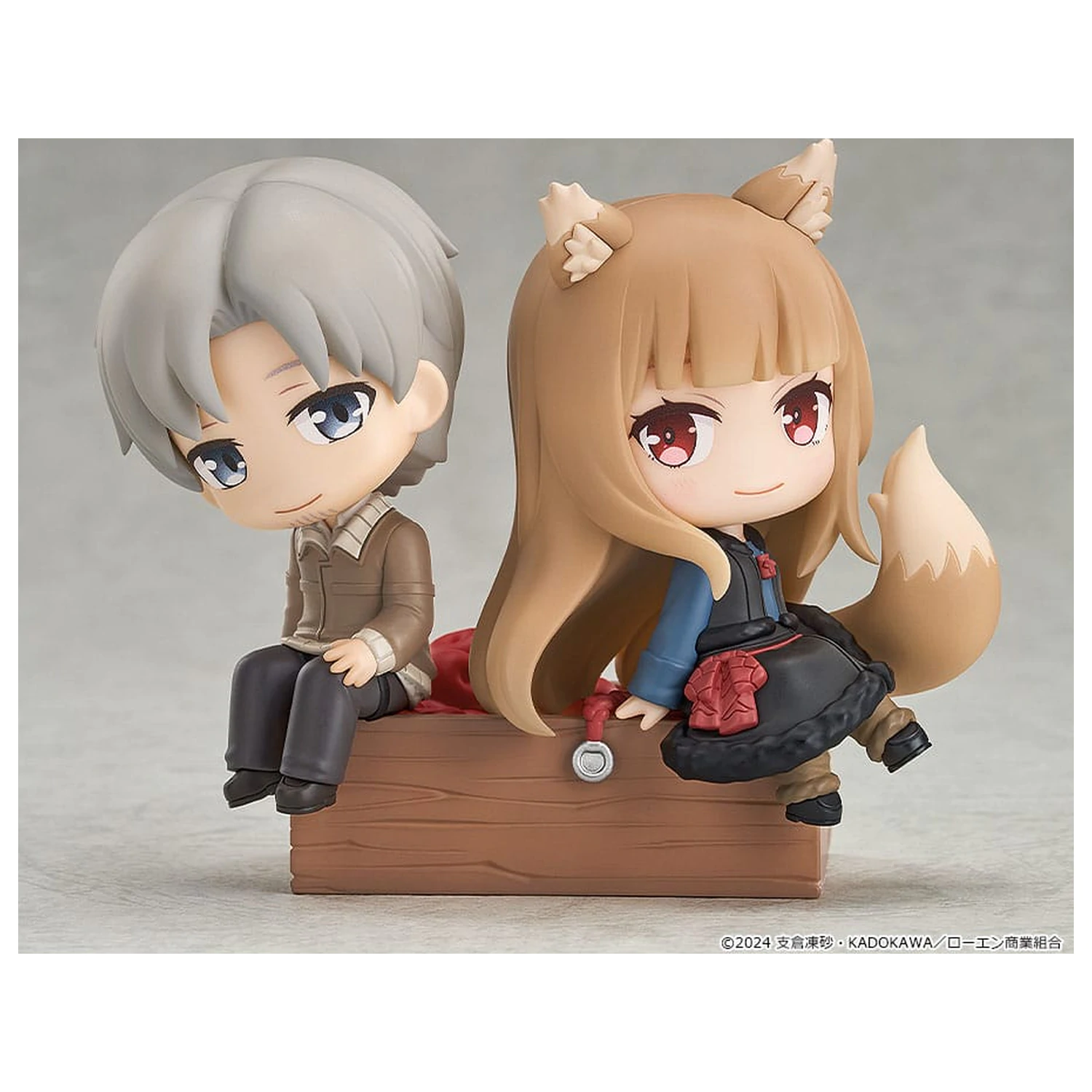 Spice and Wolf: Merchant Meets the Wise Wolf Mini Memory Mini Figur Lawrence & Holo 8 cm Produktfoto