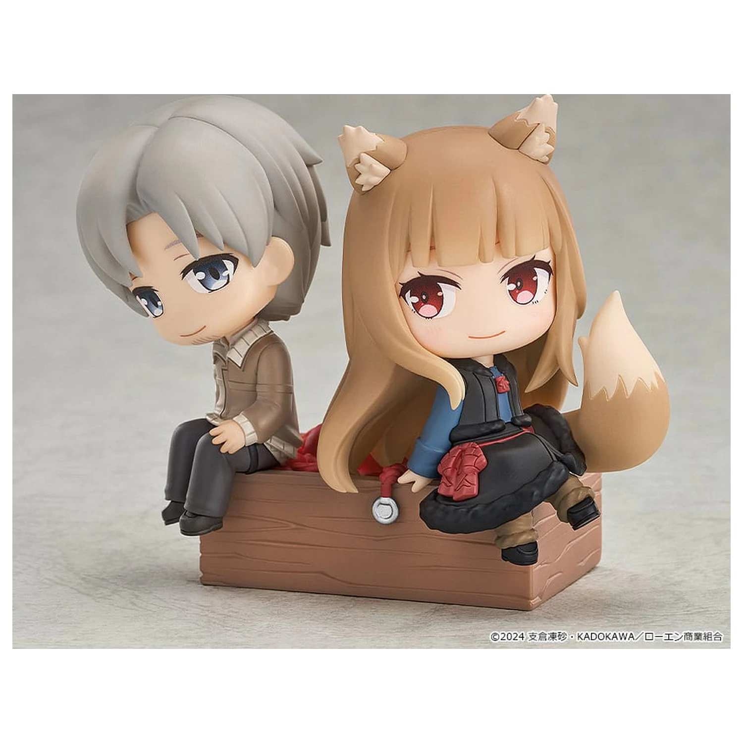Spice and Wolf: Merchant Meets the Wise Wolf Mini Memory Mini Figur Lawrence & Holo 8 cm Produktfoto