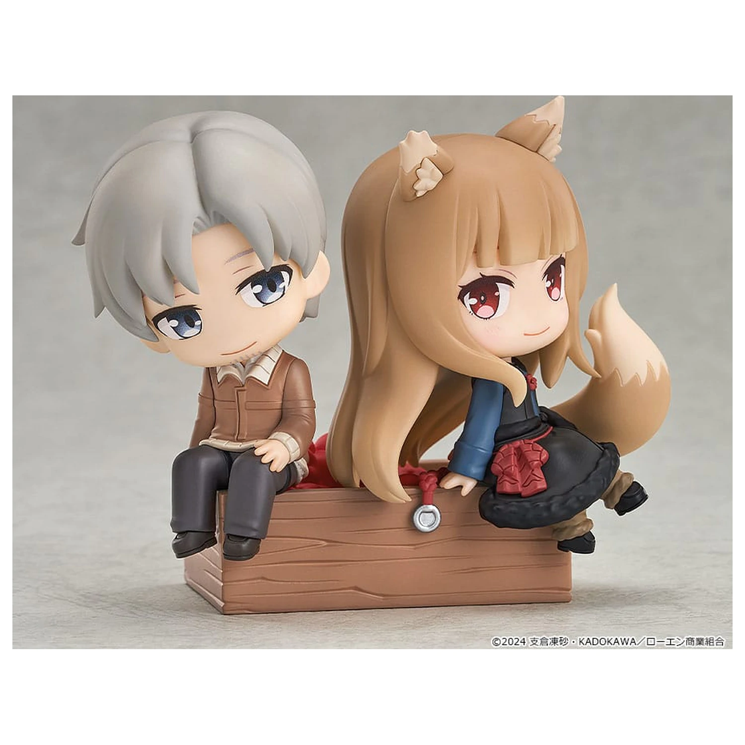 Spice and Wolf: Merchant Meets the Wise Wolf Mini Memory Mini Figur Lawrence & Holo 8 cm Produktfoto