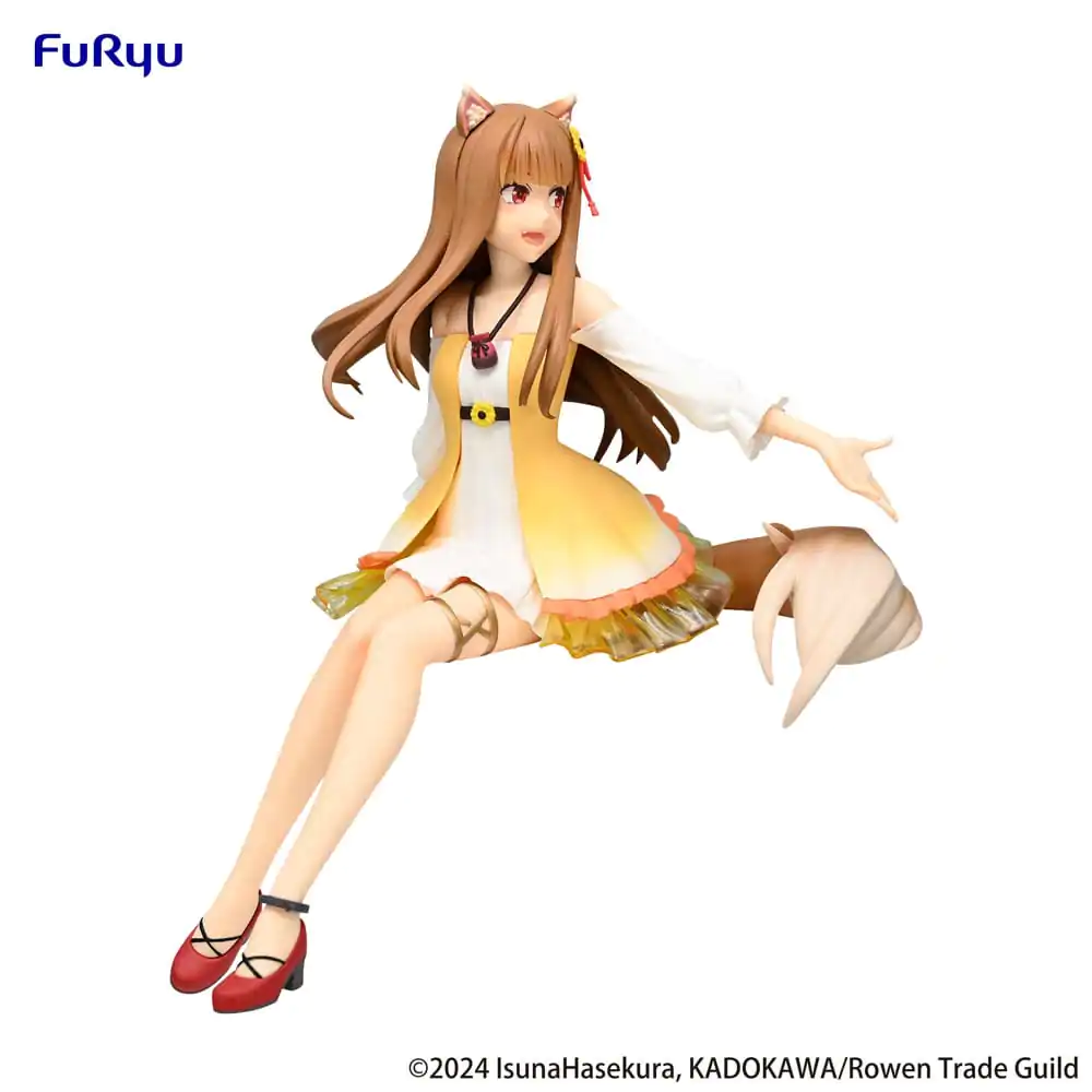 Spice and Wolf Noodle Stopper PVC Statue Holo Sunflower Dress Ver. 17 cm termékfotó