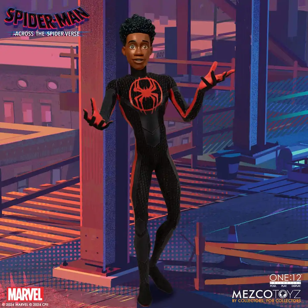 Spider-Man Actionfigur 1/12 Miles Morales 17 cm termékfotó