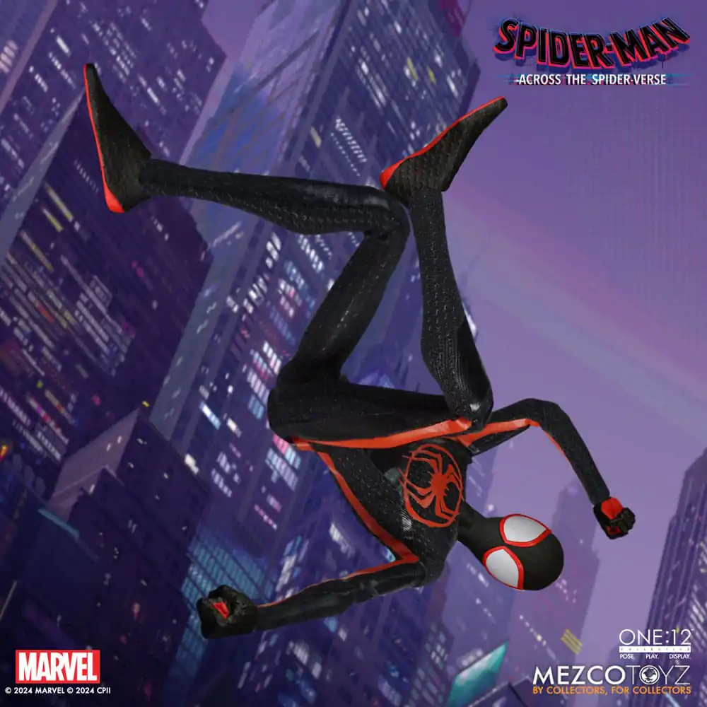 Spider-Man Actionfigur 1/12 Miles Morales 17 cm termékfotó