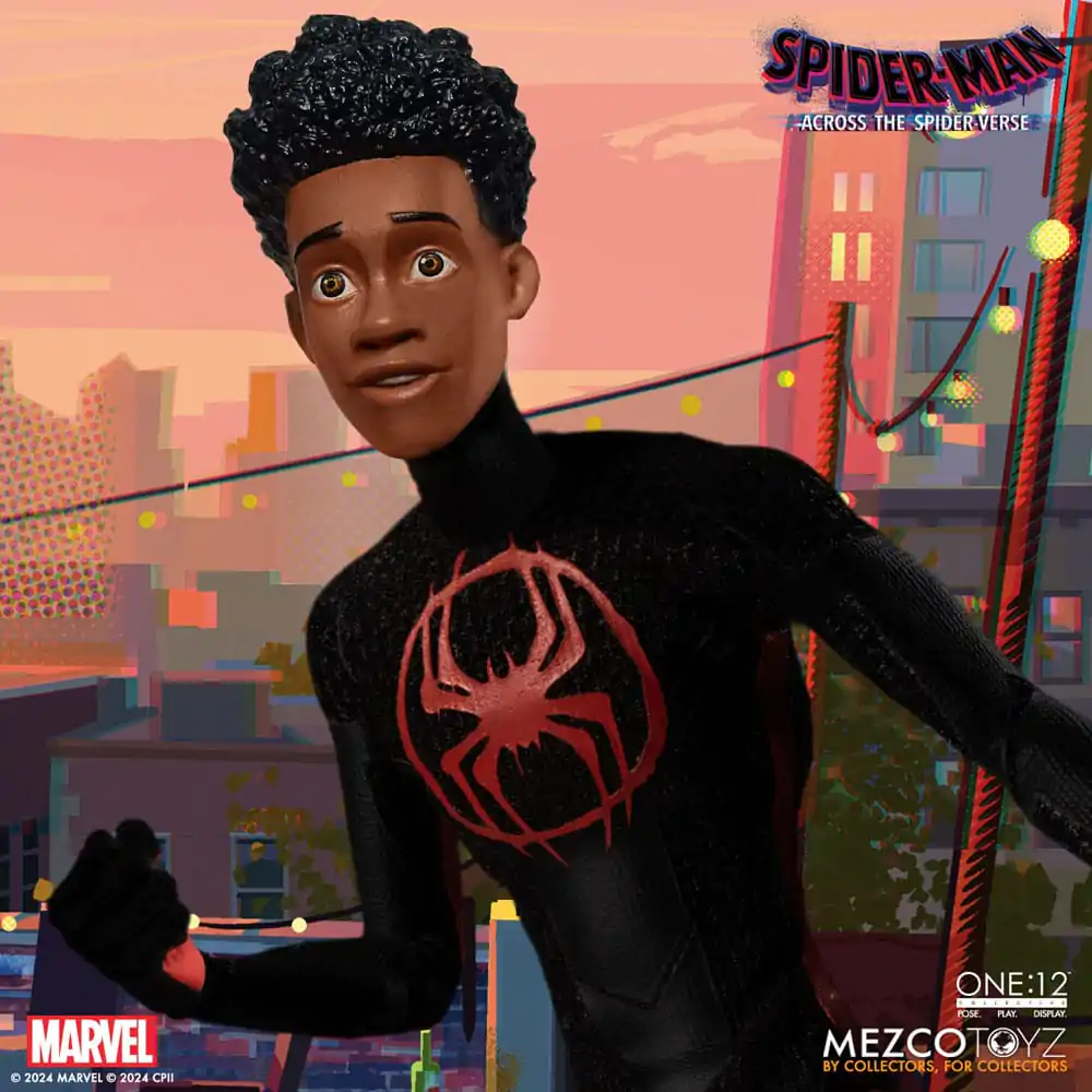 Spider-Man Actionfigur 1/12 Miles Morales 17 cm termékfotó