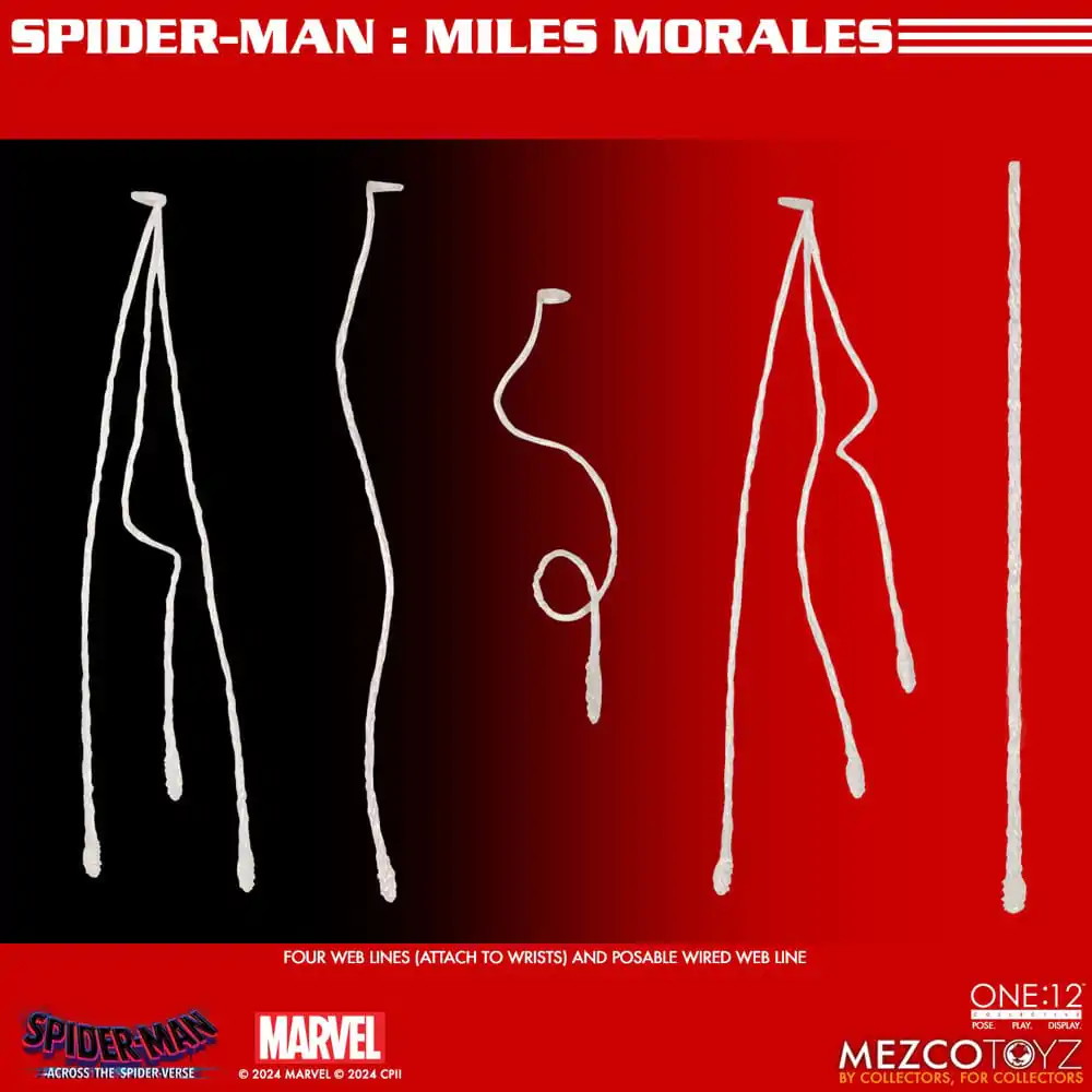 Spider-Man Actionfigur 1/12 Miles Morales 17 cm termékfotó