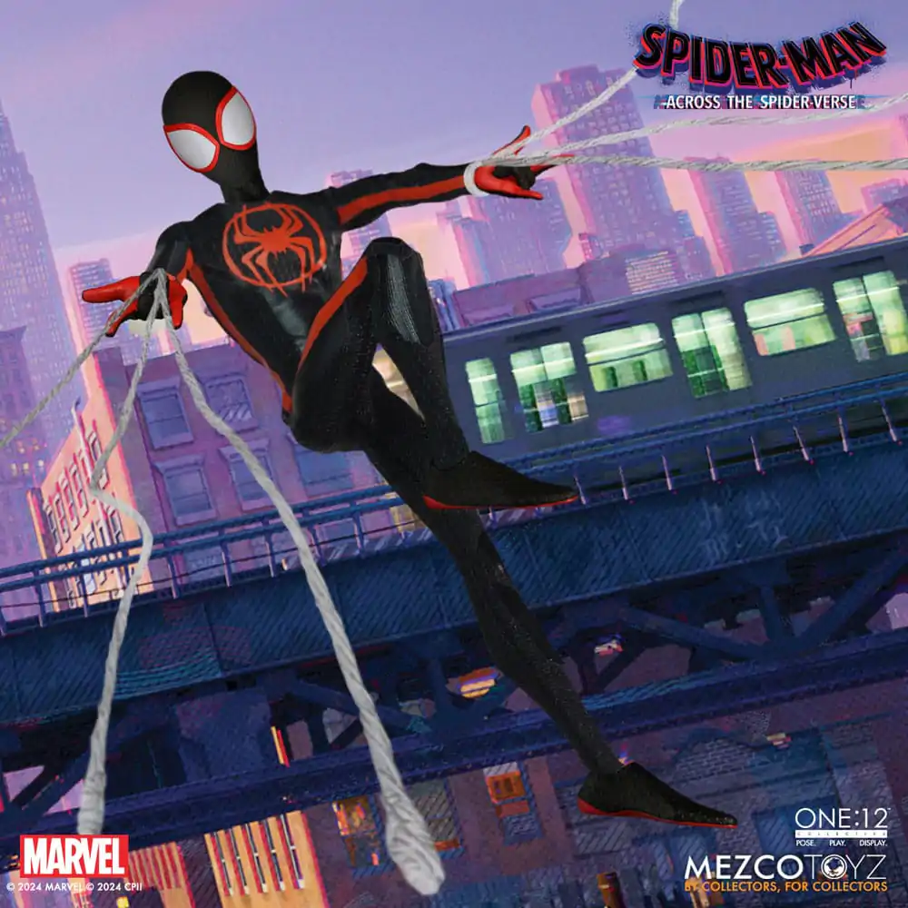 Spider-Man Actionfigur 1/12 Miles Morales 17 cm termékfotó