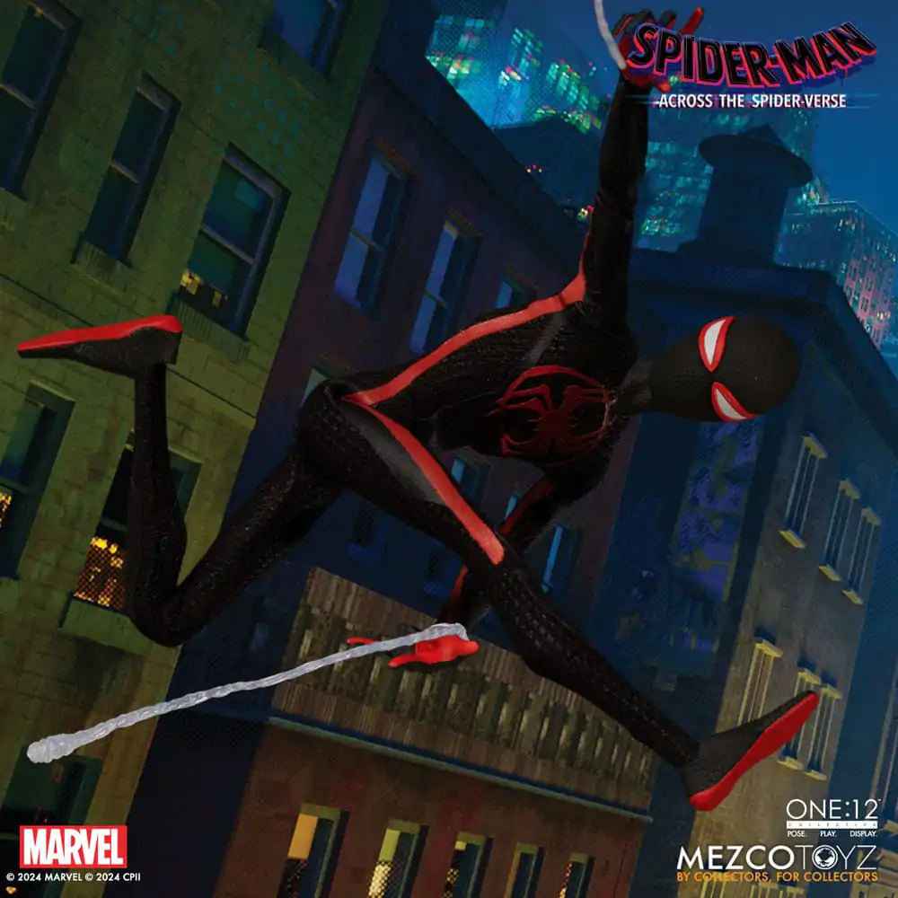 Spider-Man Actionfigur 1/12 Miles Morales 17 cm termékfotó