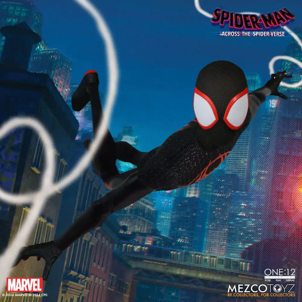 Spider-Man Actionfigur 1/12 Miles Morales 17 cm termékfotó