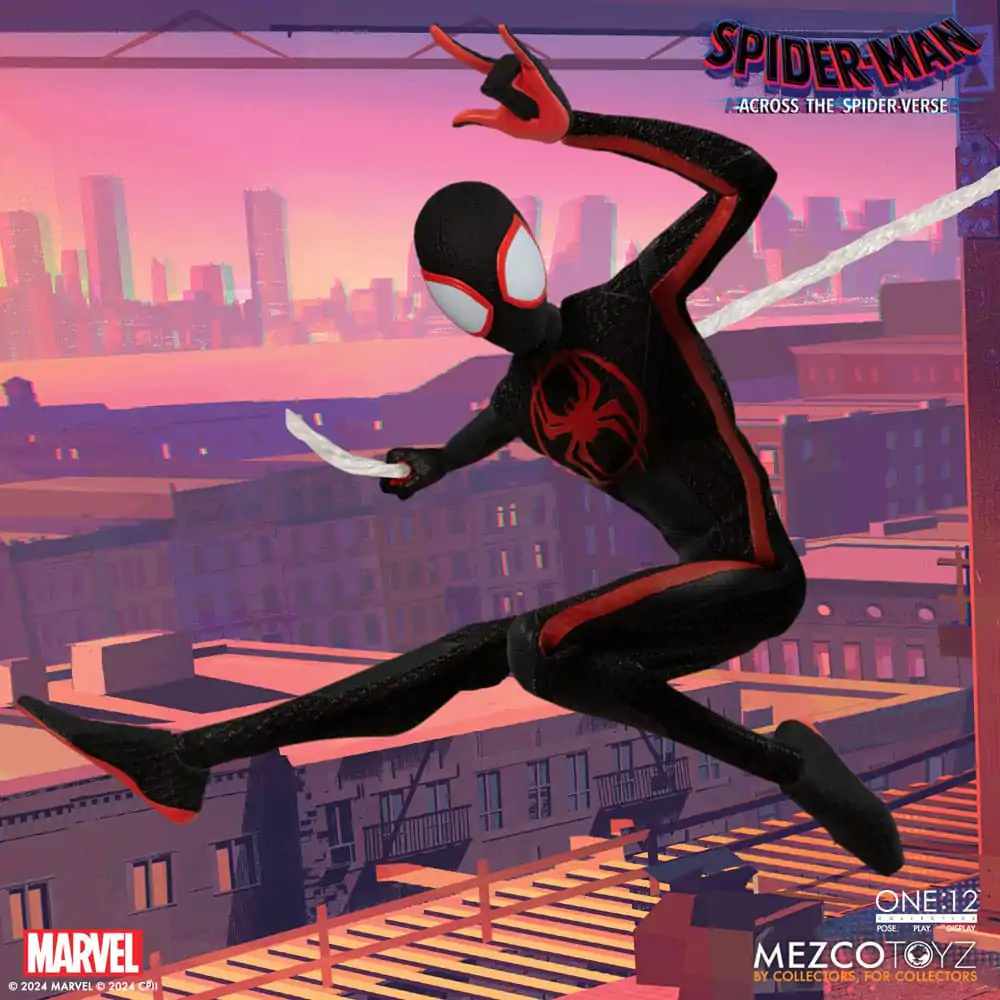 Spider-Man Actionfigur 1/12 Miles Morales 17 cm termékfotó