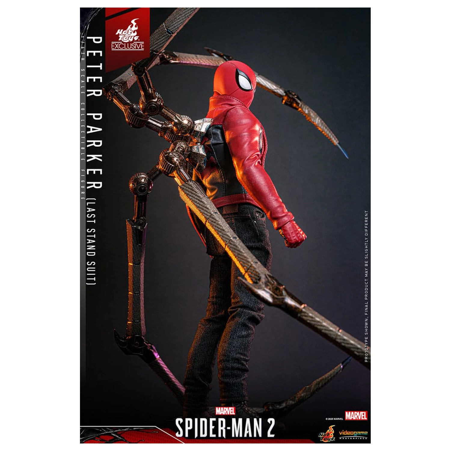Spider-Man 2 Actionfigur 1/6 Peter Parker (Last Stand Suit) Hot Toys Exklusiv 30 Zentimeter Produktfoto
