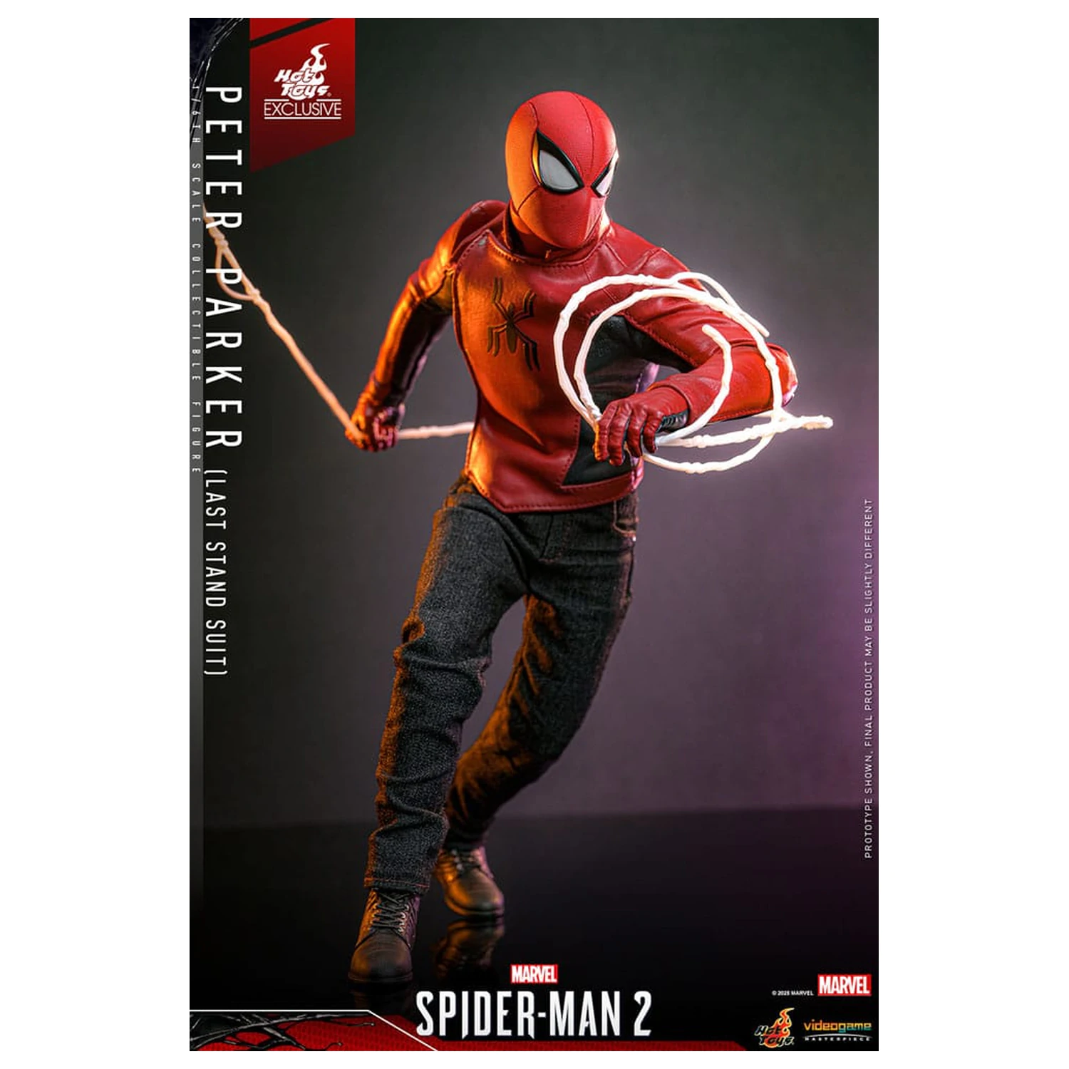 Spider-Man 2 Actionfigur 1/6 Peter Parker (Last Stand Suit) Hot Toys Exklusiv 30 Zentimeter Produktfoto