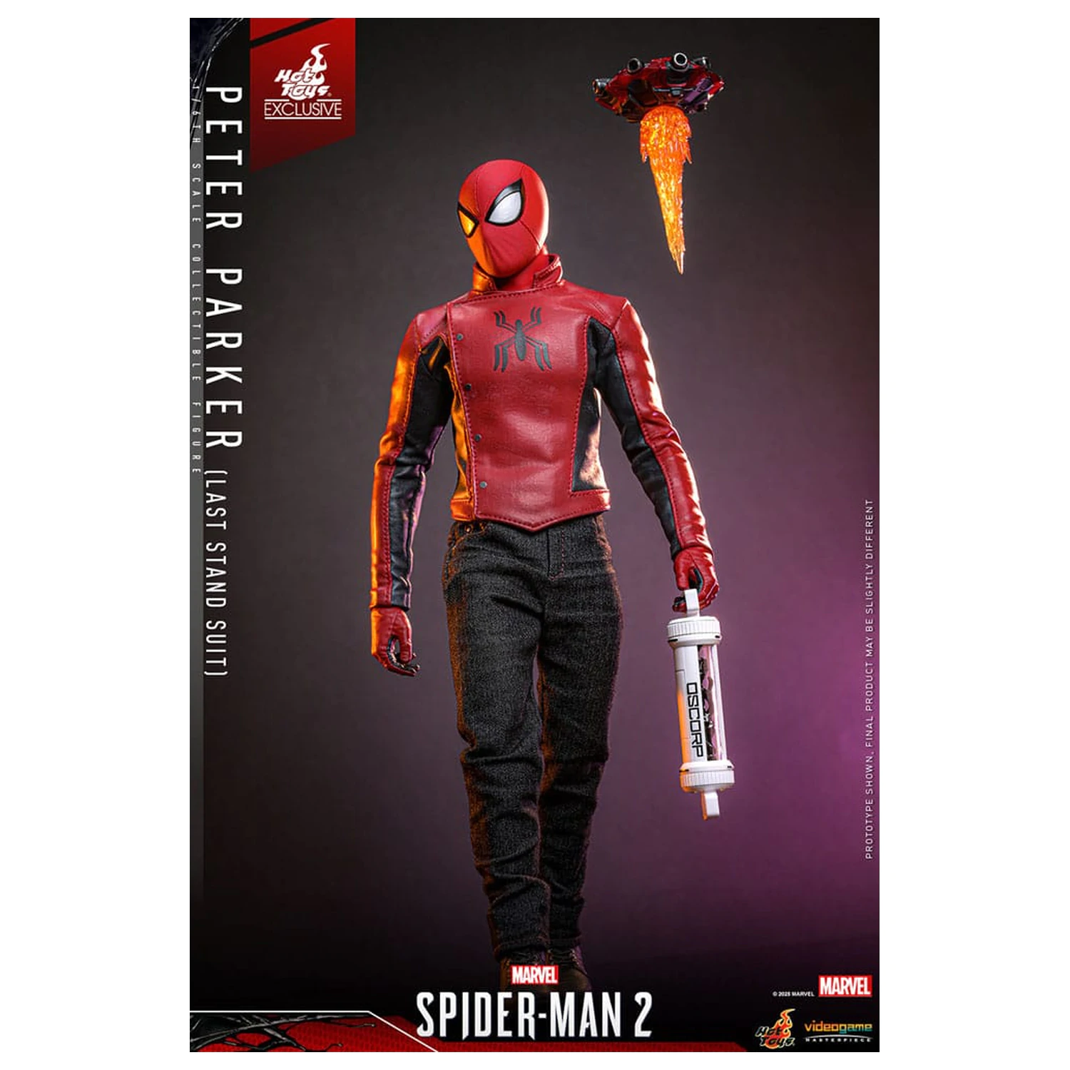 Spider-Man 2 Actionfigur 1/6 Peter Parker (Last Stand Suit) Hot Toys Exklusiv 30 Zentimeter Produktfoto