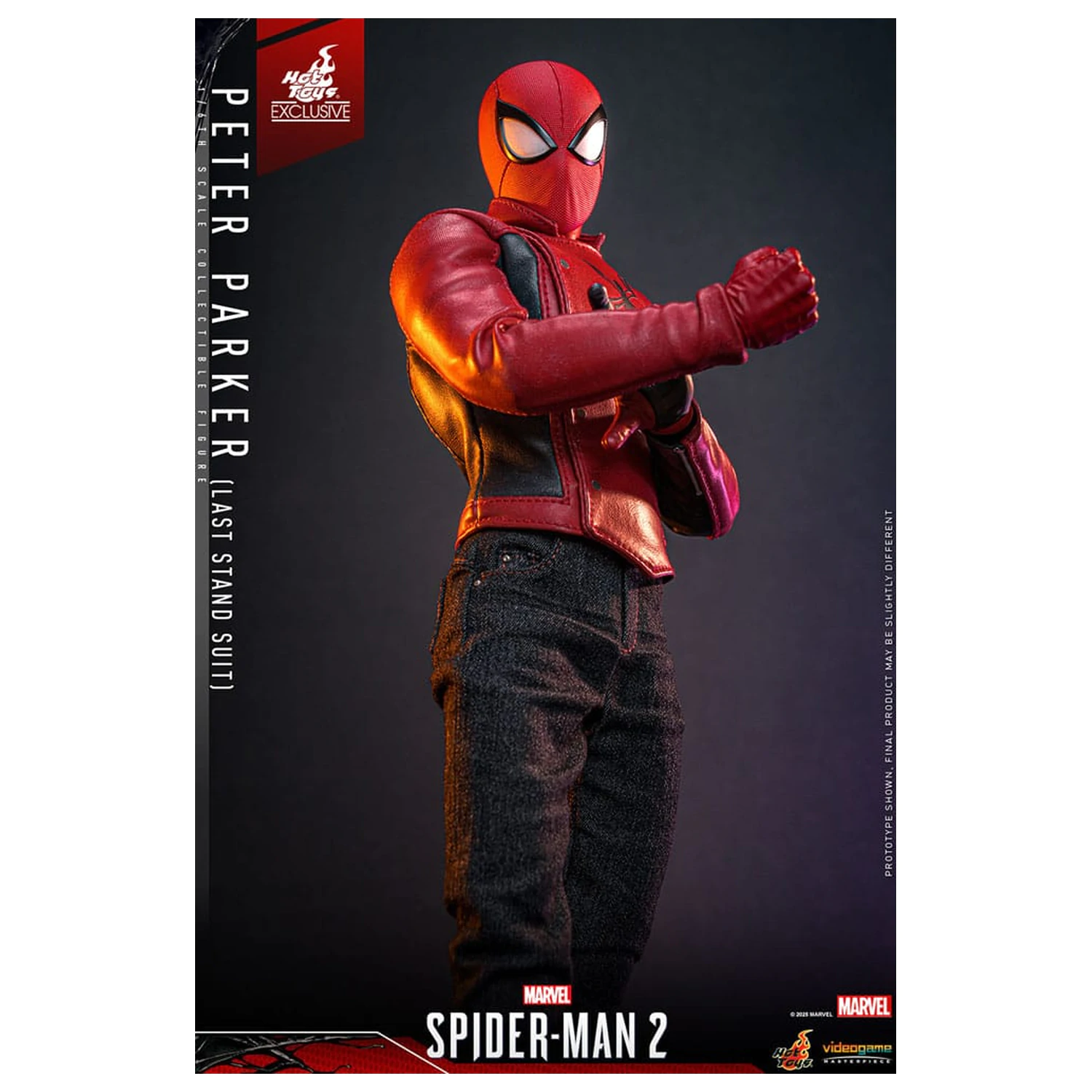 Spider-Man 2 Actionfigur 1/6 Peter Parker (Last Stand Suit) Hot Toys Exklusiv 30 Zentimeter Produktfoto