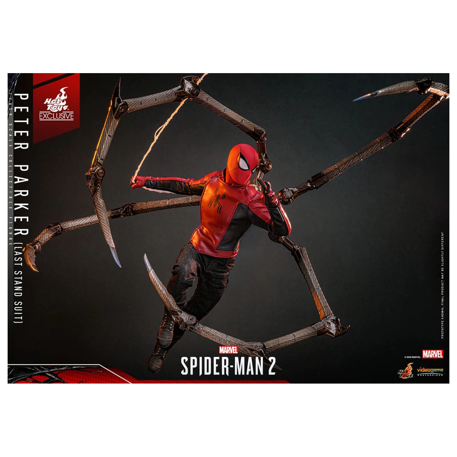 Spider-Man 2 Actionfigur 1/6 Peter Parker (Last Stand Suit) Hot Toys Exklusiv 30 Zentimeter Produktfoto