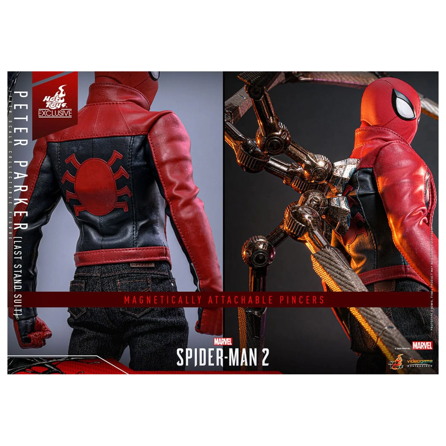 Spider-Man 2 Actionfigur 1/6 Peter Parker (Last Stand Suit) Hot Toys Exklusiv 30 Zentimeter Produktfoto