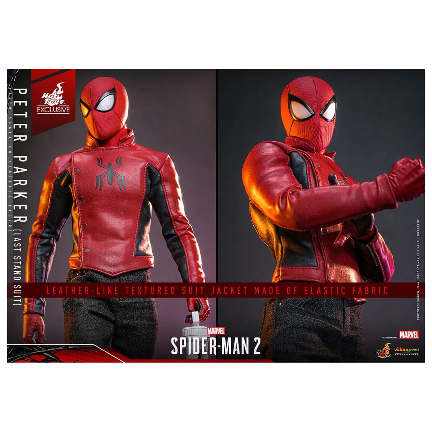 Spider-Man 2 Actionfigur 1/6 Peter Parker (Last Stand Suit) Hot Toys Exklusiv 30 Zentimeter Produktfoto