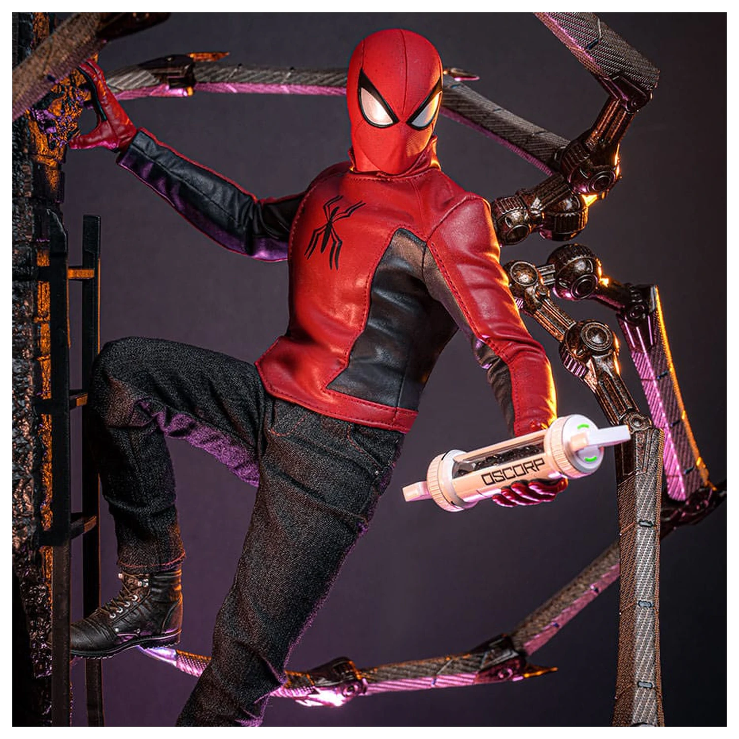 Spider-Man 2 Actionfigur 1/6 Peter Parker (Last Stand Suit) Hot Toys Exklusiv 30 Zentimeter Produktfoto