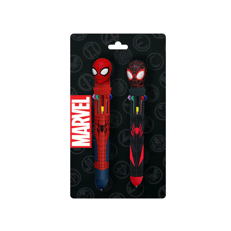 Marvel Spiderman Packung mit 2 Stiften in 10 Farben termékfotó