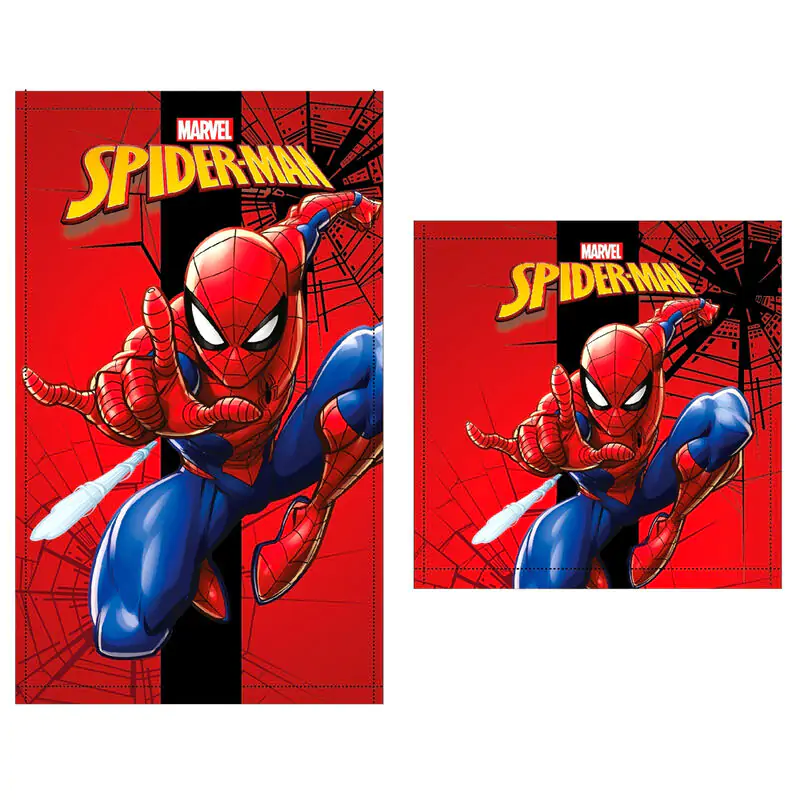 Marvel Spiderman 2-er Pack Baumwolle Handtuch Produktfoto
