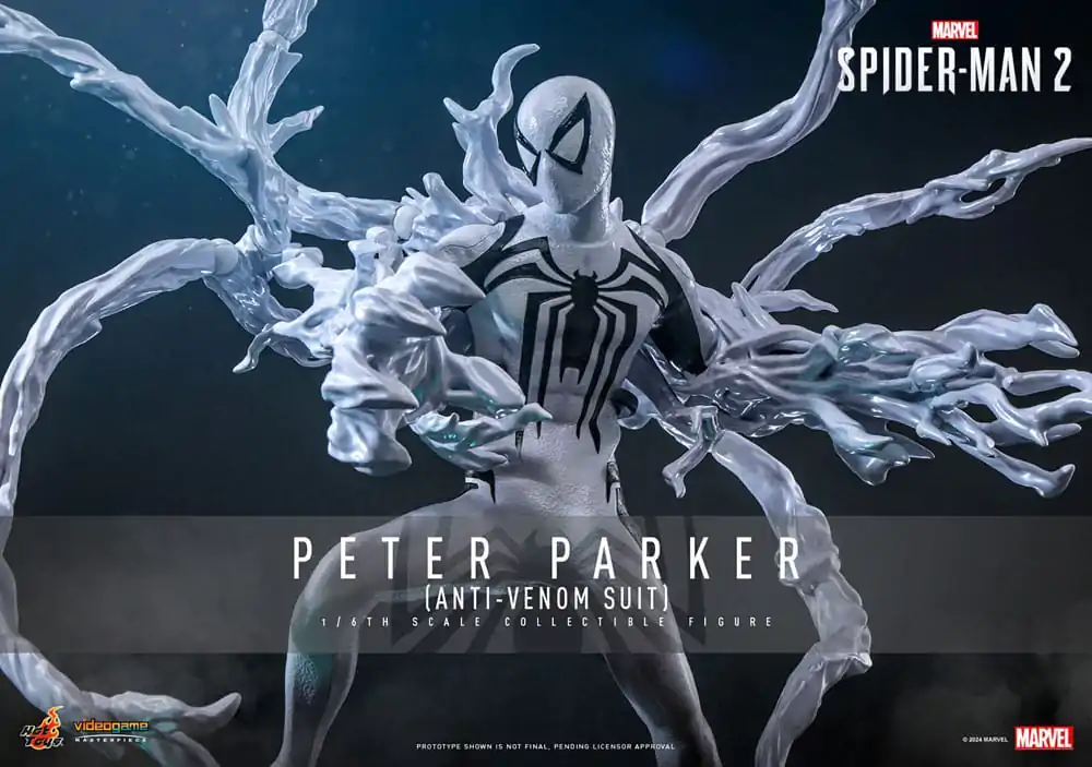 Spider-Man 2 Video Game Masterpiece Actionfigur 1/6 Peter Parker (Anti-Venom Suit) 30 cm Produktfoto