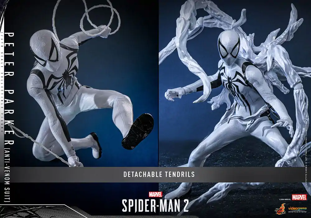 Spider-Man 2 Video Game Masterpiece Actionfigur 1/6 Peter Parker (Anti-Venom Suit) 30 cm Produktfoto