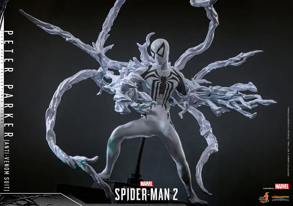 Spider-Man 2 Video Game Masterpiece Actionfigur 1/6 Peter Parker (Anti-Venom Suit) 30 cm Produktfoto