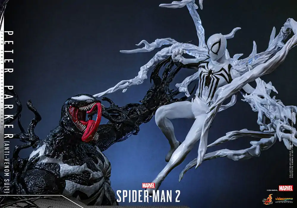 Spider-Man 2 Video Game Masterpiece Actionfigur 1/6 Peter Parker (Anti-Venom Suit) 30 cm Produktfoto