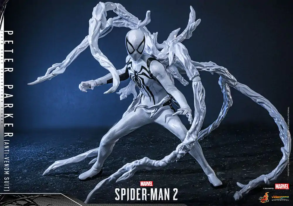 Spider-Man 2 Video Game Masterpiece Actionfigur 1/6 Peter Parker (Anti-Venom Suit) 30 cm Produktfoto