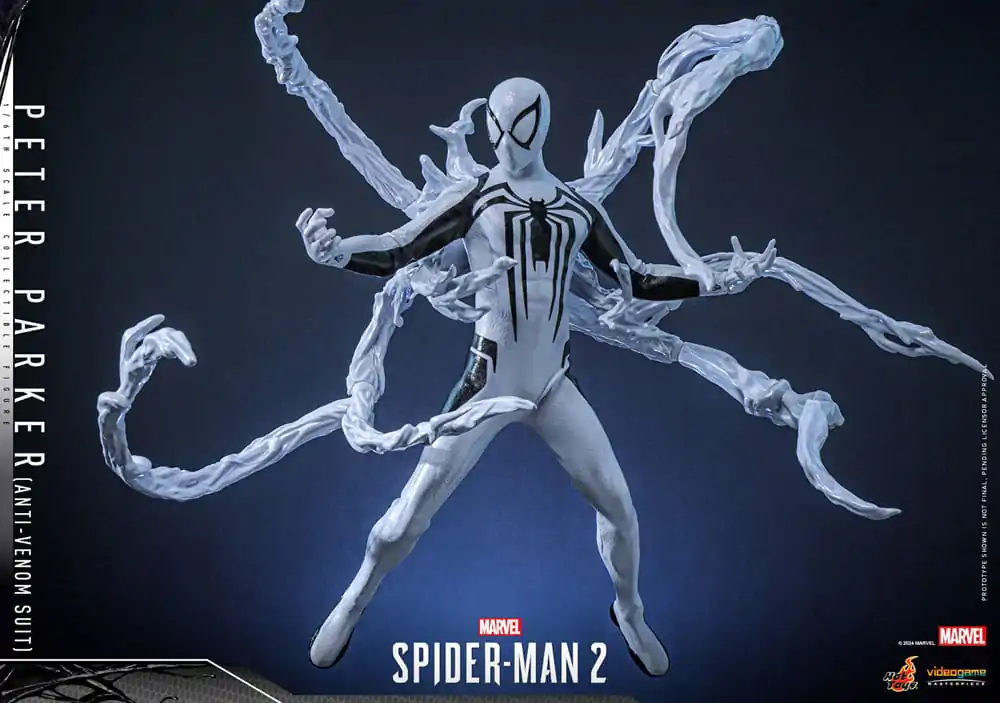 Spider-Man 2 Video Game Masterpiece Actionfigur 1/6 Peter Parker (Anti-Venom Suit) 30 cm Produktfoto