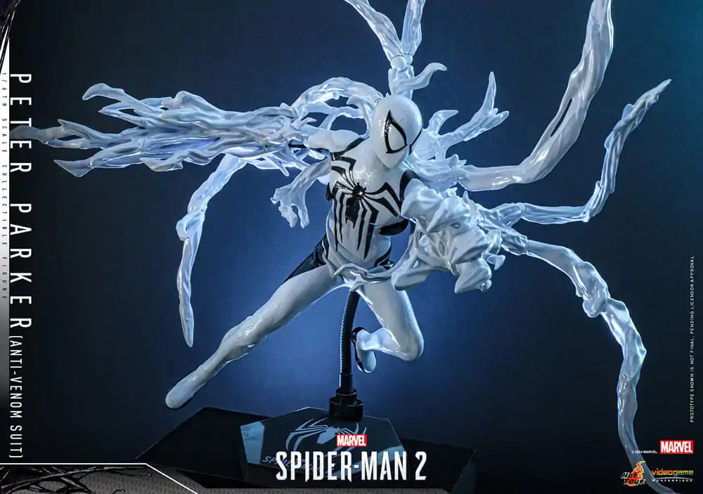 Spider-Man 2 Video Game Masterpiece Actionfigur 1/6 Peter Parker (Anti-Venom Suit) 30 cm Produktfoto