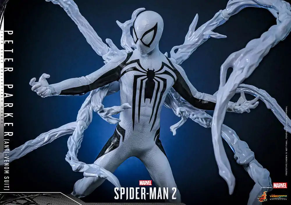 Spider-Man 2 Video Game Masterpiece Actionfigur 1/6 Peter Parker (Anti-Venom Suit) 30 cm Produktfoto