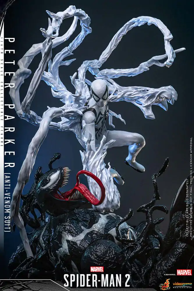 Spider-Man 2 Video Game Masterpiece Actionfigur 1/6 Peter Parker (Anti-Venom Suit) 30 cm Produktfoto