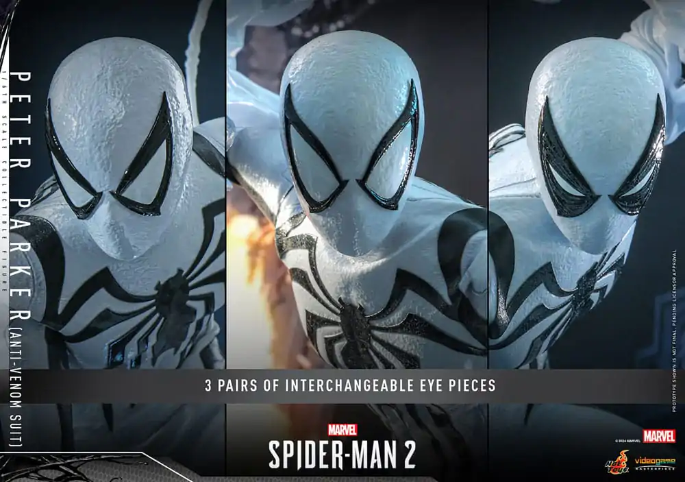 Spider-Man 2 Video Game Masterpiece Actionfigur 1/6 Peter Parker (Anti-Venom Suit) 30 cm Produktfoto