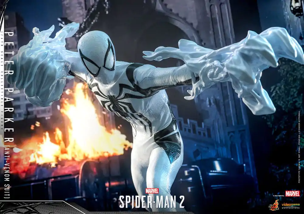 Spider-Man 2 Video Game Masterpiece Actionfigur 1/6 Peter Parker (Anti-Venom Suit) 30 cm Produktfoto