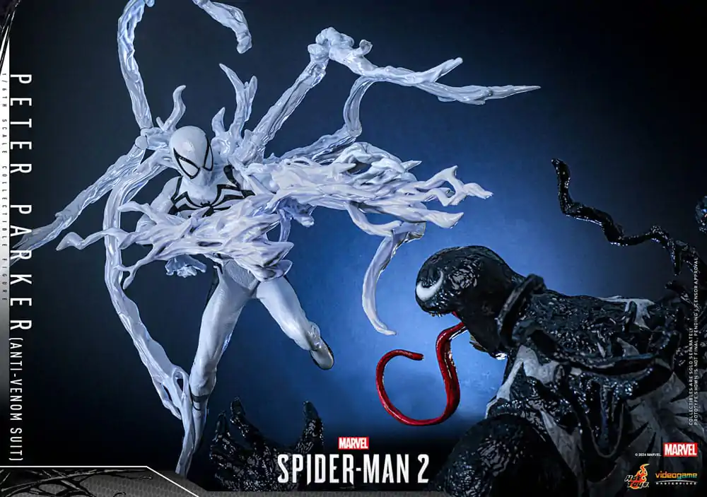 Spider-Man 2 Video Game Masterpiece Actionfigur 1/6 Peter Parker (Anti-Venom Suit) 30 cm Produktfoto