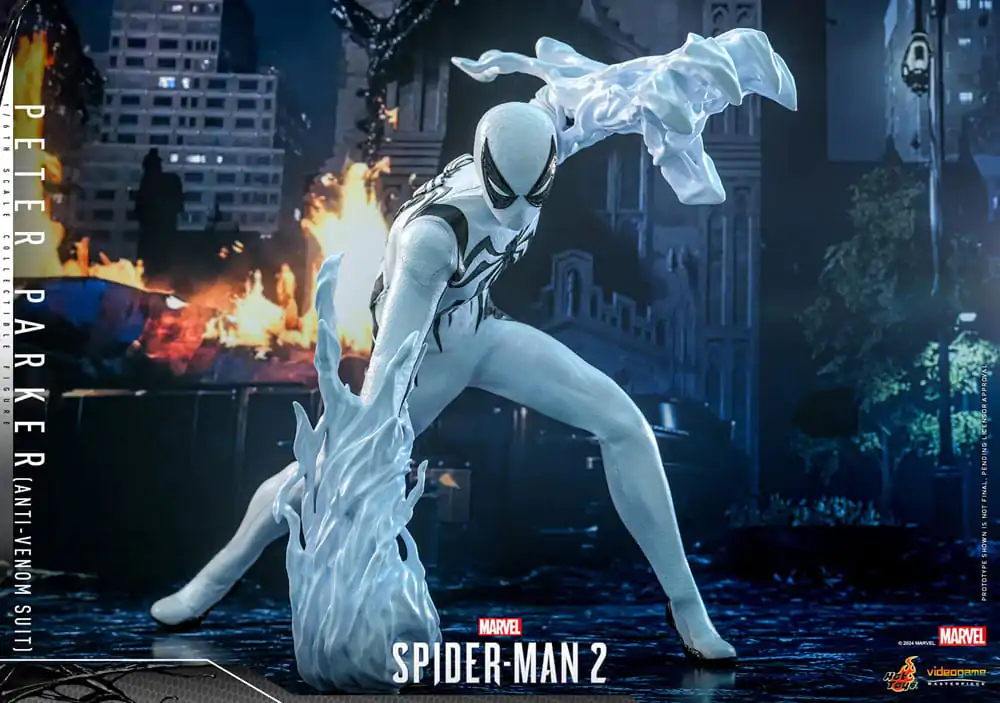 Spider-Man 2 Video Game Masterpiece Actionfigur 1/6 Peter Parker (Anti-Venom Suit) 30 cm Produktfoto