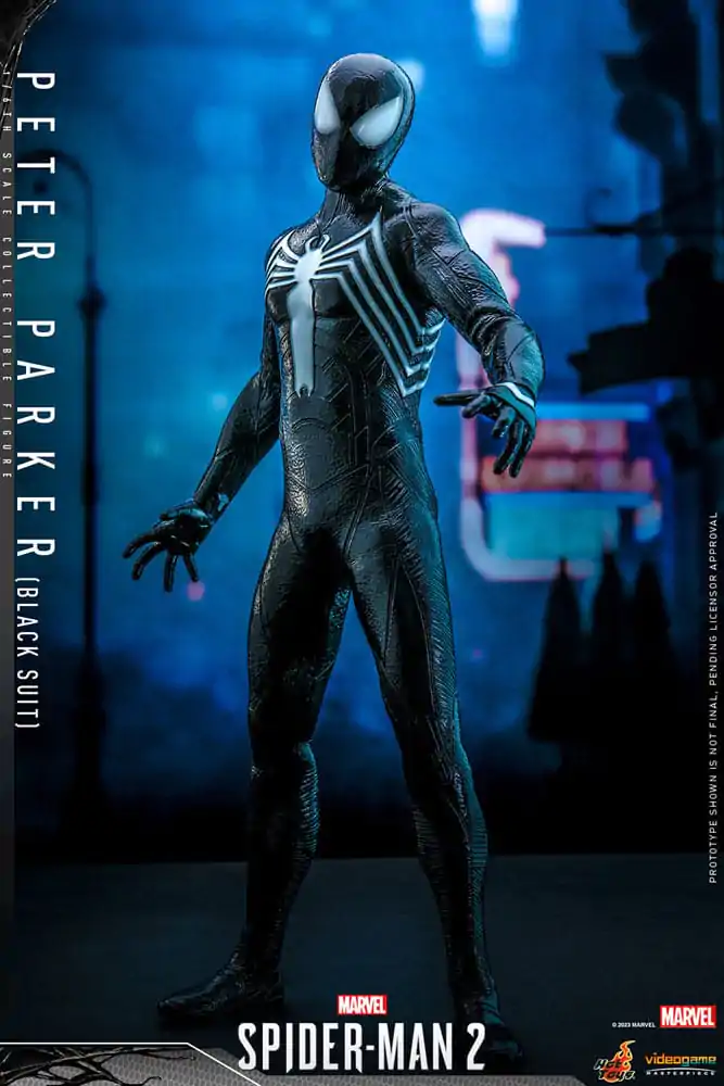 Spider-Man 2 Video Game Masterpiece Actionfigur 1/6 Peter Parker (Black Suit) 30 cm termékfotó