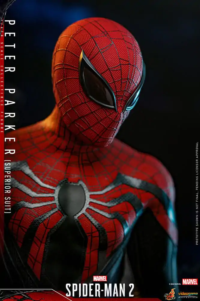 Spider-Man 2 Video Game Masterpiece Actionfigur 1/6 Peter Parker (Superior Suit) 30 cm termékfotó