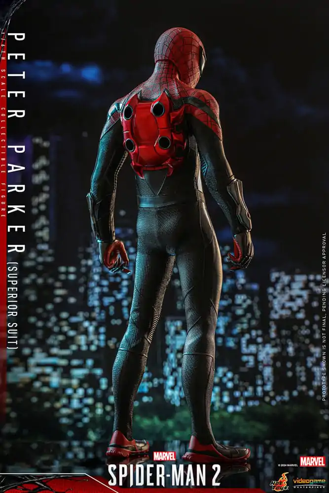 Spider-Man 2 Video Game Masterpiece Actionfigur 1/6 Peter Parker (Superior Suit) 30 cm termékfotó