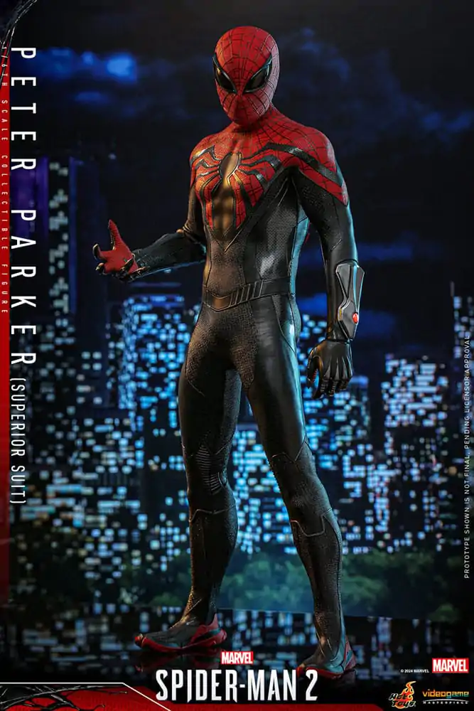 Spider-Man 2 Video Game Masterpiece Actionfigur 1/6 Peter Parker (Superior Suit) 30 cm termékfotó